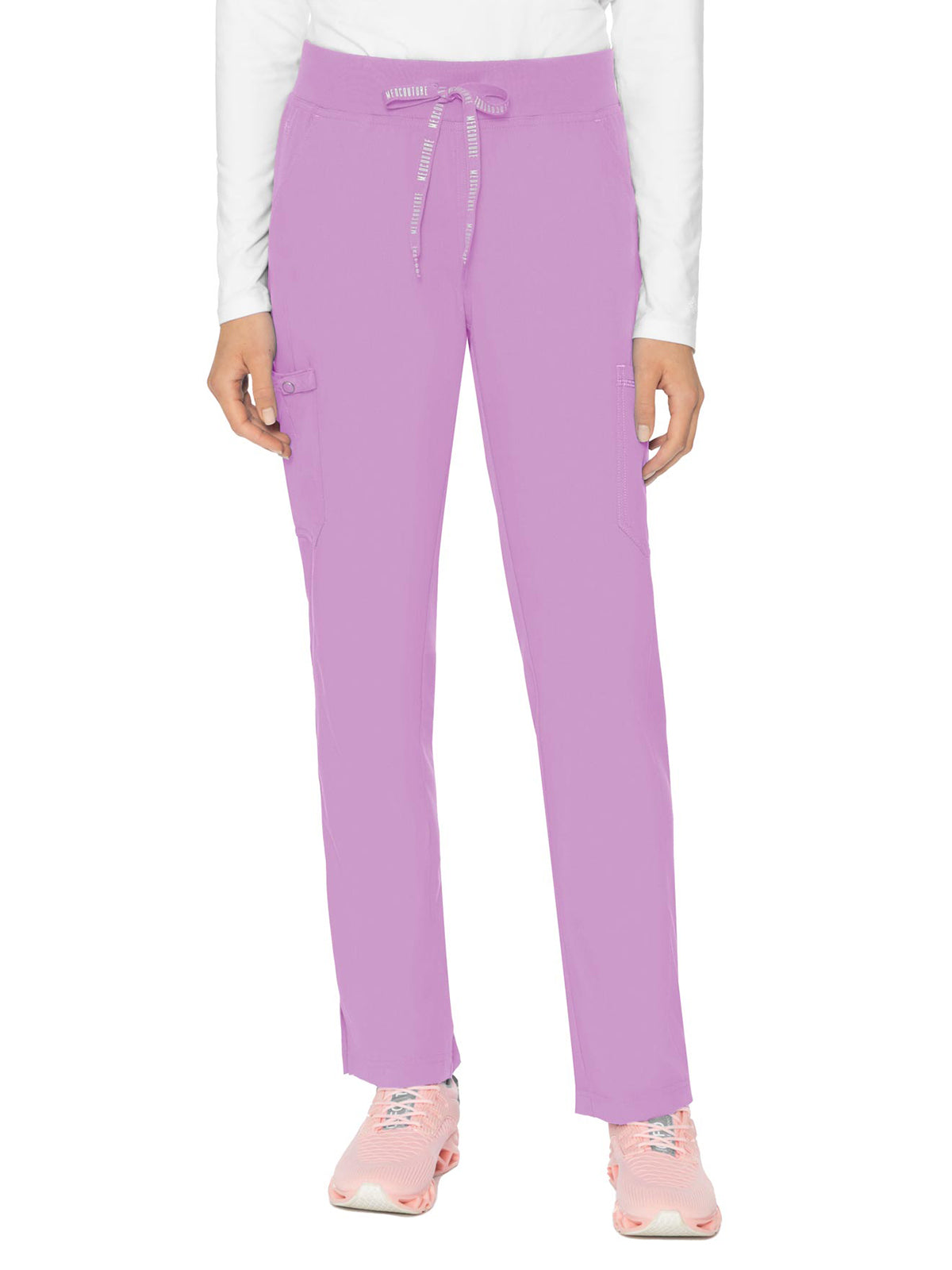 Women's 6-Pocket Jersey-Knit Waistband Pant