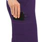 Women's 2 Cargo Pocket Pant - 7739 - Eggplant