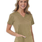 Women's Four-Pocket Mock Wrap Top