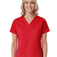 Women's Three-Pocket V-Neck Top