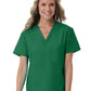 Unisex One-Pocket V-Neck Top - 1706 - Hunter Green
