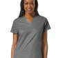 Women's Four-Pocket V-Neck Top