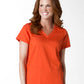 Women's Three-Pocket V-Neck Top