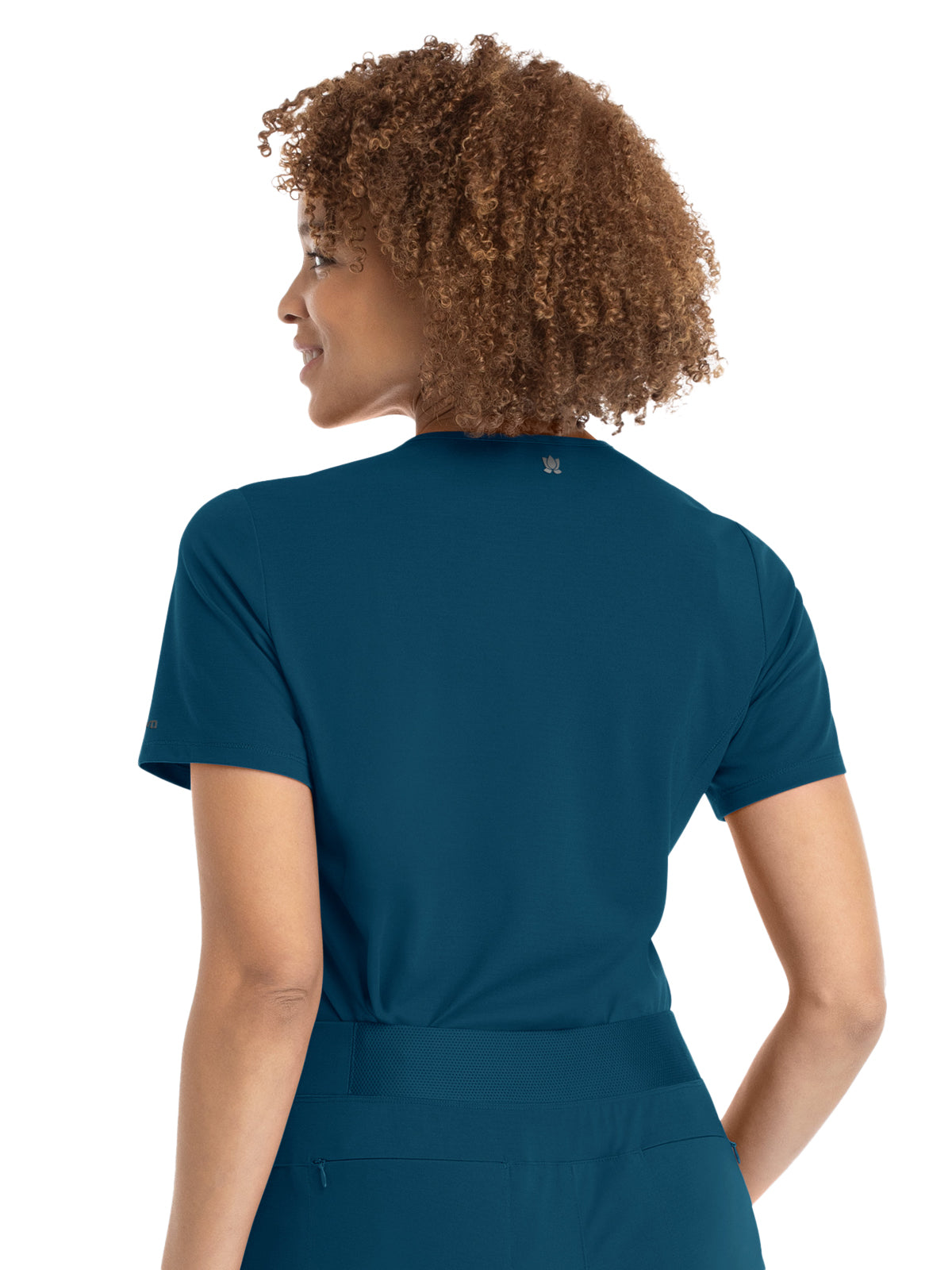 Women's Three-Pocket V-Neck Tuck In Top