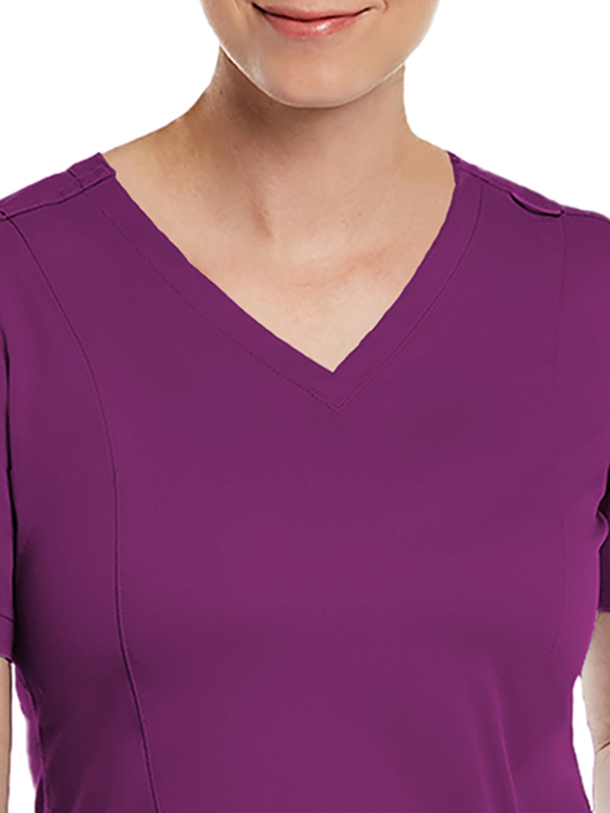 Women's Three-Pocket V-Neck Top