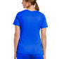 Women's Three-Pocket V-Neck Top - 3501 - Royal Blue