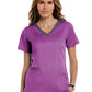 Women's Three-Pocket Heather Neck Band Top