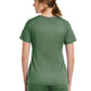 Women's Three-Pocket Heather Neck Band Top - 3502 - Olive