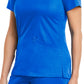 Women's Three-Pocket Curved Mock Wrap Top - 3701 - Royal Blue