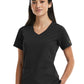 Women's Two-Pocket Curved V-Neck Top