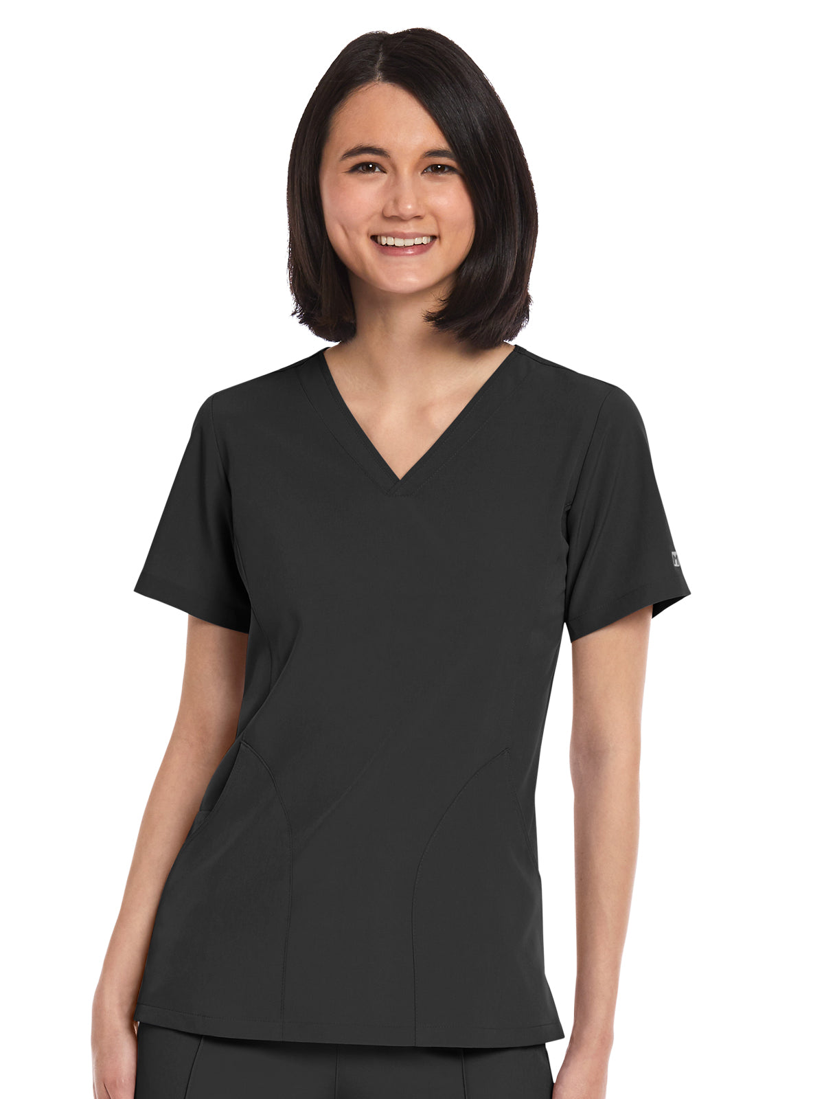 Women's Three-Pocket V-Neck Top