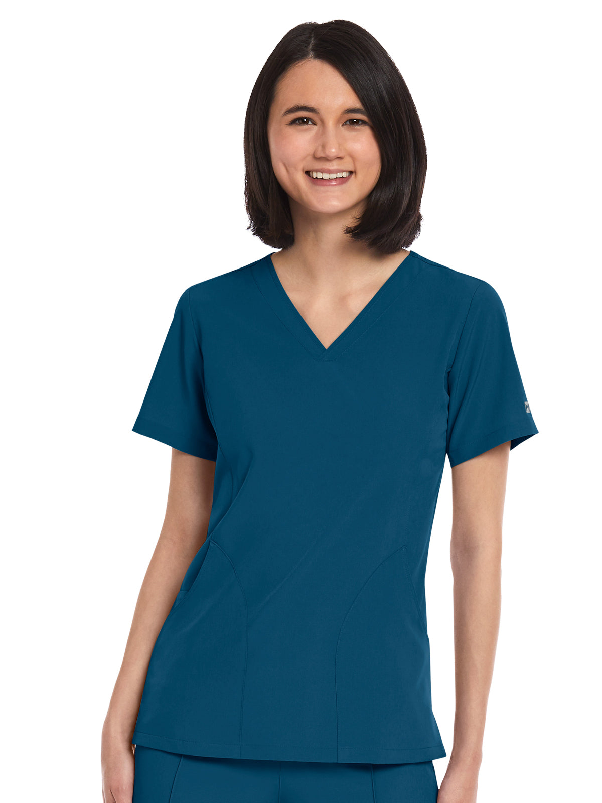 Women's Three-Pocket V-Neck Top