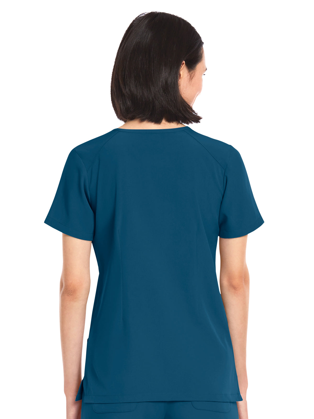 Women's Three-Pocket V-Neck Top