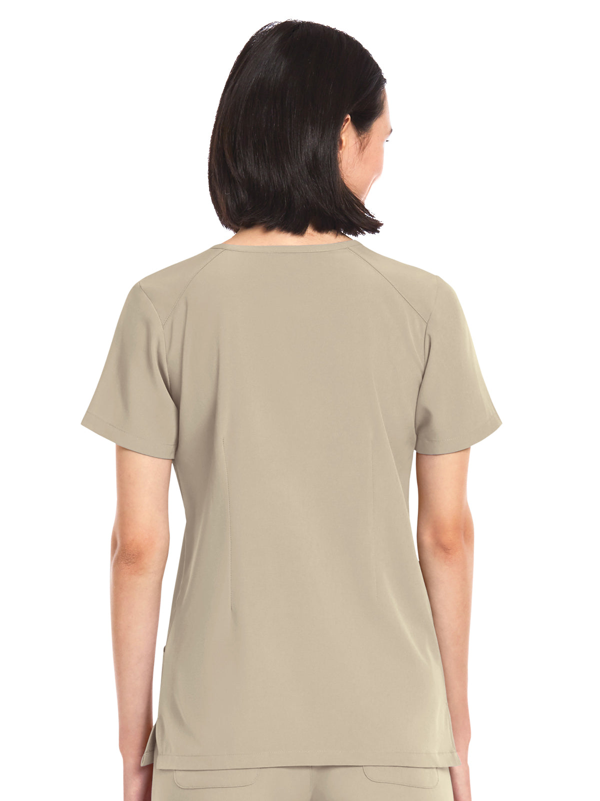 Women's Three-Pocket V-Neck Top