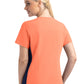Women's Two-Pocket Mock Wrap Top - 4520 - Fresh Salmon