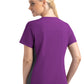 Women's Two-Pocket Mock Wrap Top - 4520 - Hollyhock