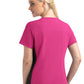 Women's Two-Pocket Mock Wrap Top - 4520 - Hot Pink