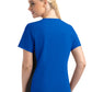 Women's Two-Pocket Mock Wrap Top - 4520 - Royal Blue