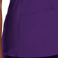 Women's Three-Pocket Mock Wrap Top - 4521 - Eggplant