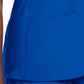 Women's Three-Pocket Mock Wrap Top - 4521 - Royal Blue