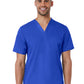 Men's One-Pocket Wrinkle-Resistant V-Neck Top