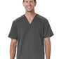 Men's Three-Pocket Wrinkle-Resistant V-Neck Top