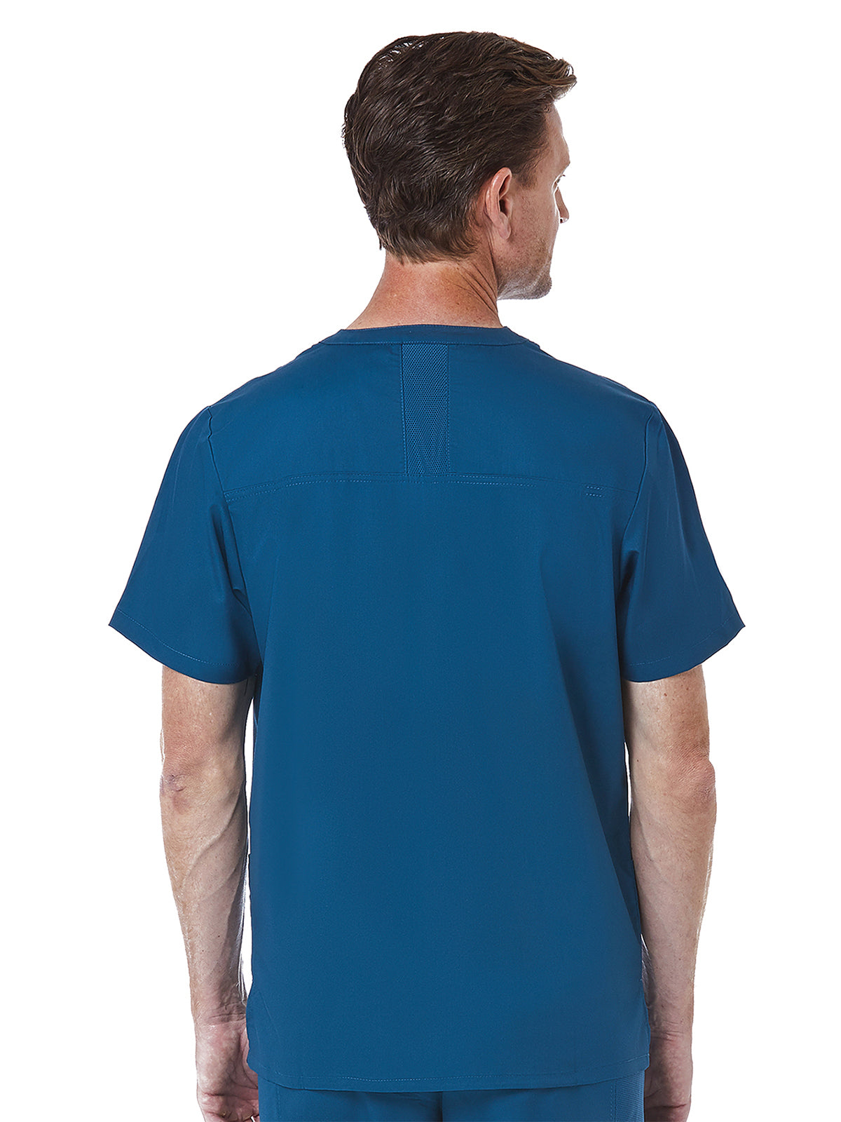 Men's Three-Pocket Wrinkle-Resistant V-Neck Top