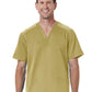 Men's Three-Pocket Wrinkle-Resistant V-Neck Top