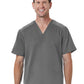 Men's Three-Pocket Wrinkle-Resistant V-Neck Top