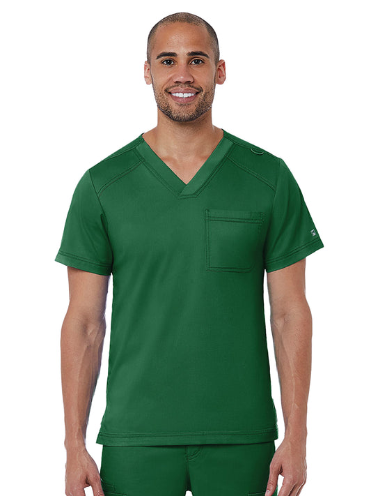 Men's One-Pocket V-Neck Top