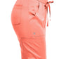 Women's Five-Pocket Full Elastic Pant - 6501 - Fresh Salmon