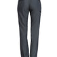 Women's Five-Pocket Mid Rise Pull-On Pant - 6901 - Heather Grey