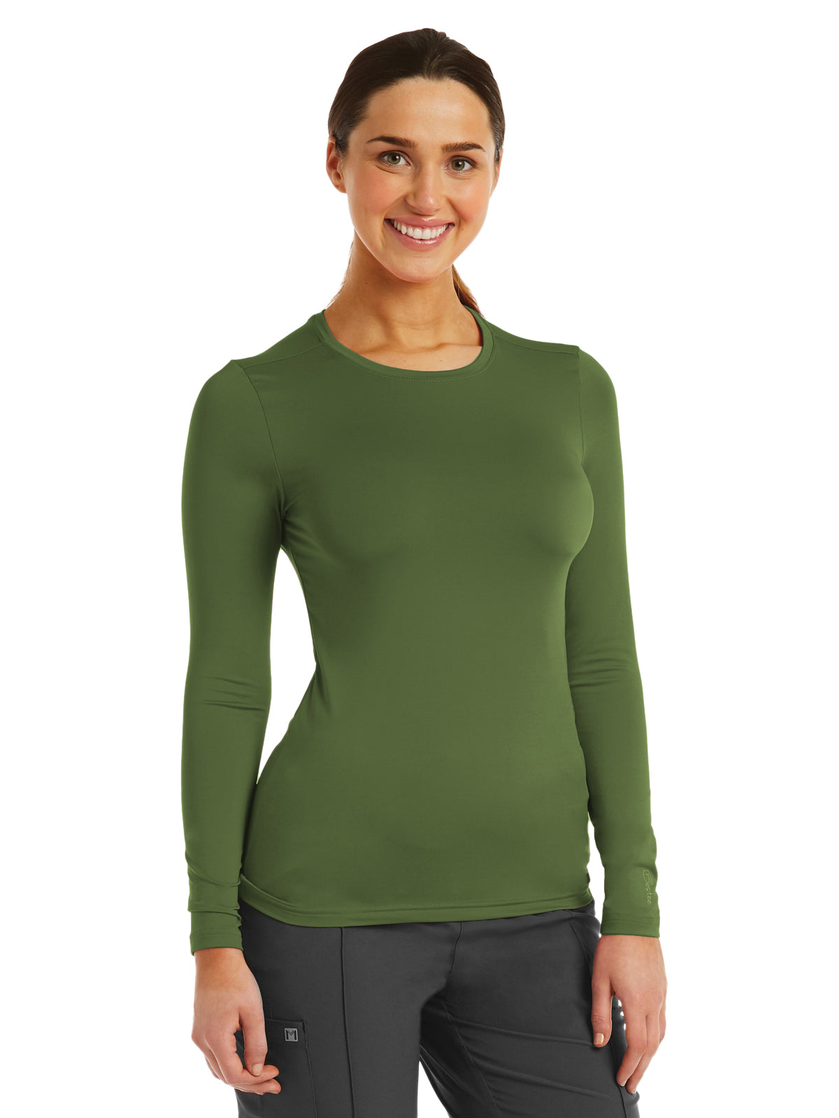 Women's Basic Long Sleeve Underscrub Tee