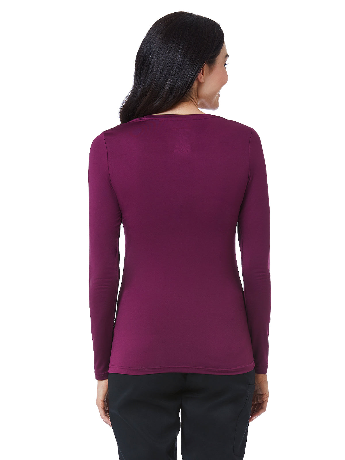 Women's Basic Long Sleeve Underscrub Tee