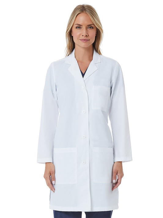 Women's Three-Pocket 37" Full-Length Lab Coat