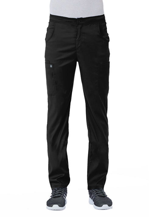 Men's Six-Pocket Half Elastic Pant