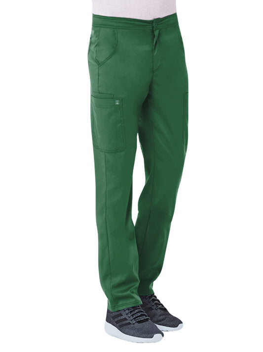 Men's Six-Pocket Half Elastic Pant