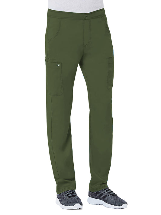 Men's Six-Pocket Half Elastic Pant