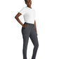 Women's Five-Pocket Skinny Leg Pull On Pant - 8530 - Pewter