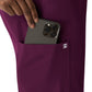 Women's Five-Pocket Skinny Leg Pull On Pant - 8530 - Wine