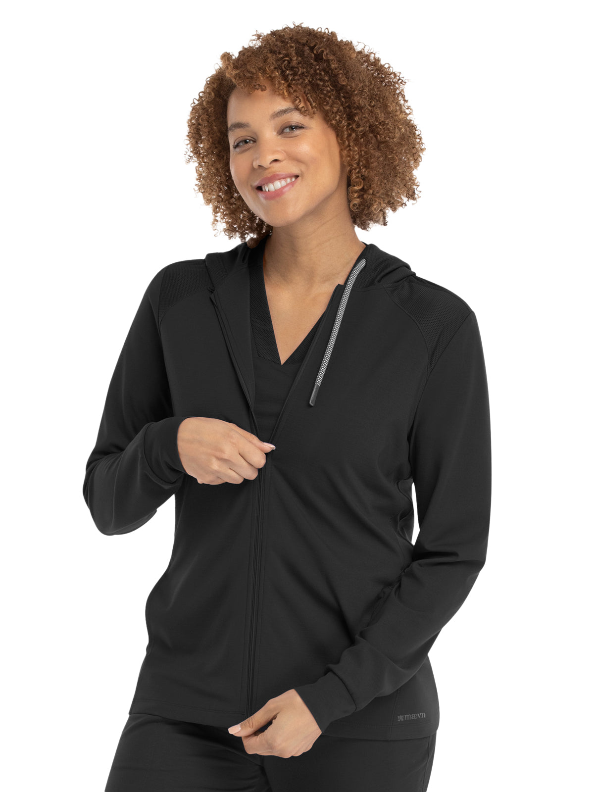 Women's Six-Pocket Zip Up Hoodie Jacket