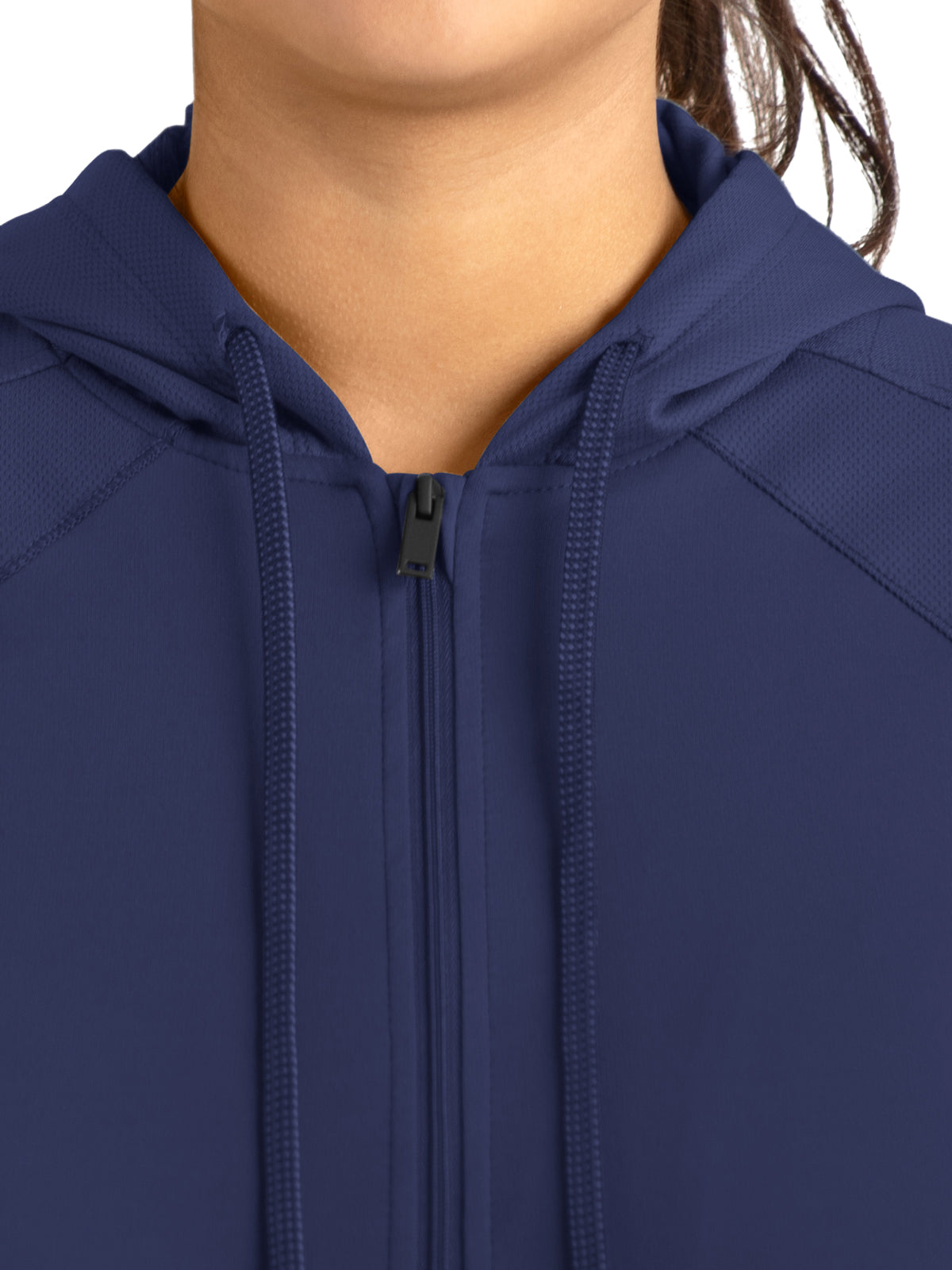 Women's Six-Pocket Zip Up Hoodie Jacket