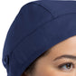 Unisex Scrub Cap with Button - NC315 - Navy