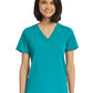 Women's Fitted One-Pocket V-Neck Scrub Top