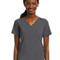 Women's Fitted Two-Pocket V-Neck Scrub Top