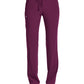 Women's Fitted Five-Pocket Tapered Leg Scrub Pant