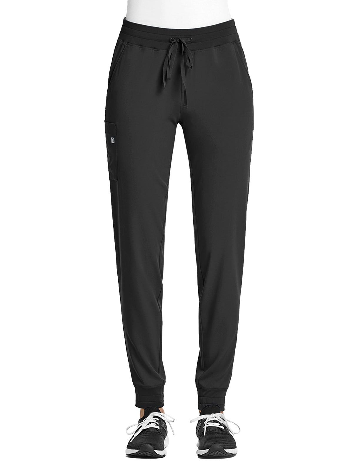 Women's Fitted Five-Pocket Jogger Scrub Pant