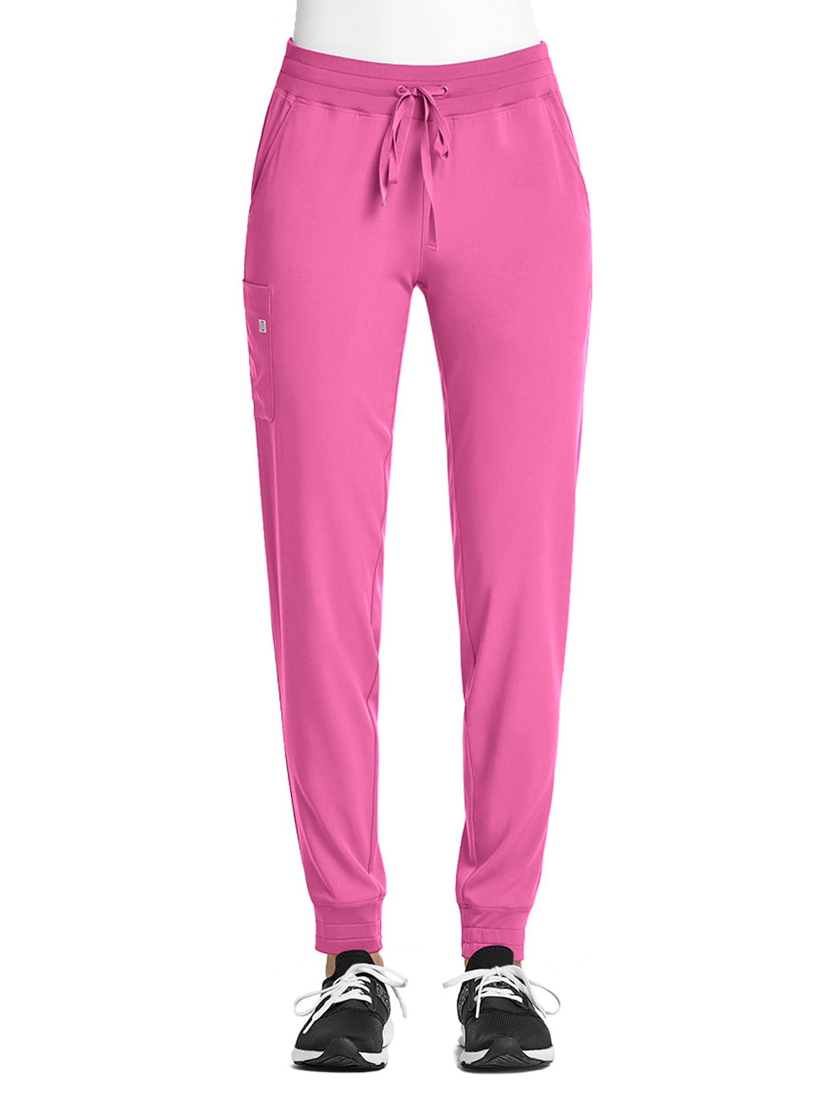 Women's Fitted Five-Pocket Jogger Scrub Pant