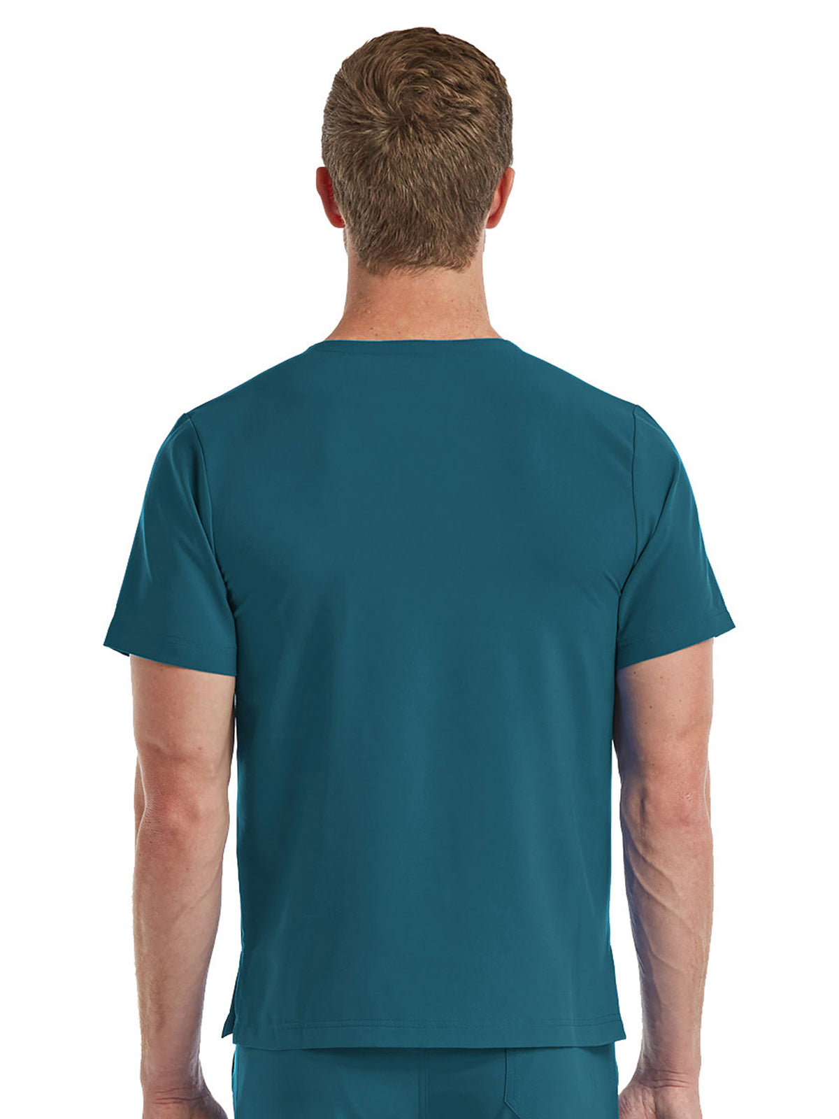 Unisex One-Pocket V-Neck Scrub Top