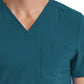 Unisex One-Pocket V-Neck Scrub Top